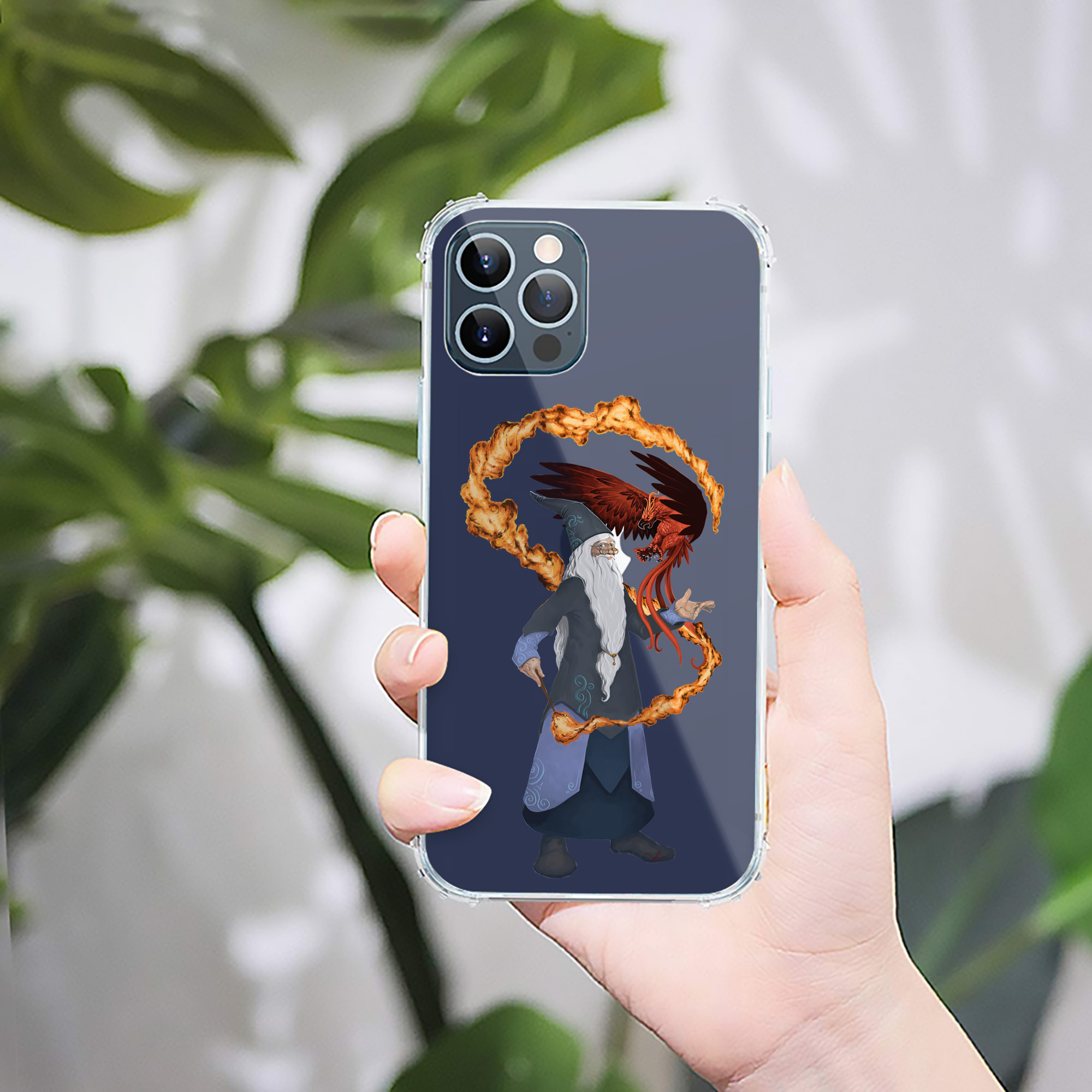 （画像用） Harry Potter ハリー・ポッターシリーズ 【iPhone 12シリーズ対応】透明スマホケース（クリアソフトケース）